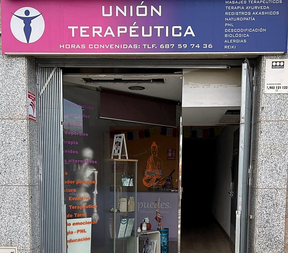 Fachada de Unión Terapéutica en Terrassa